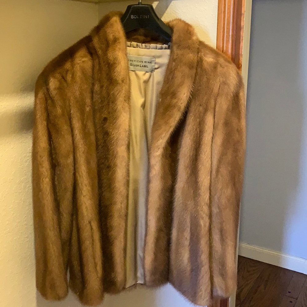 Mink coat